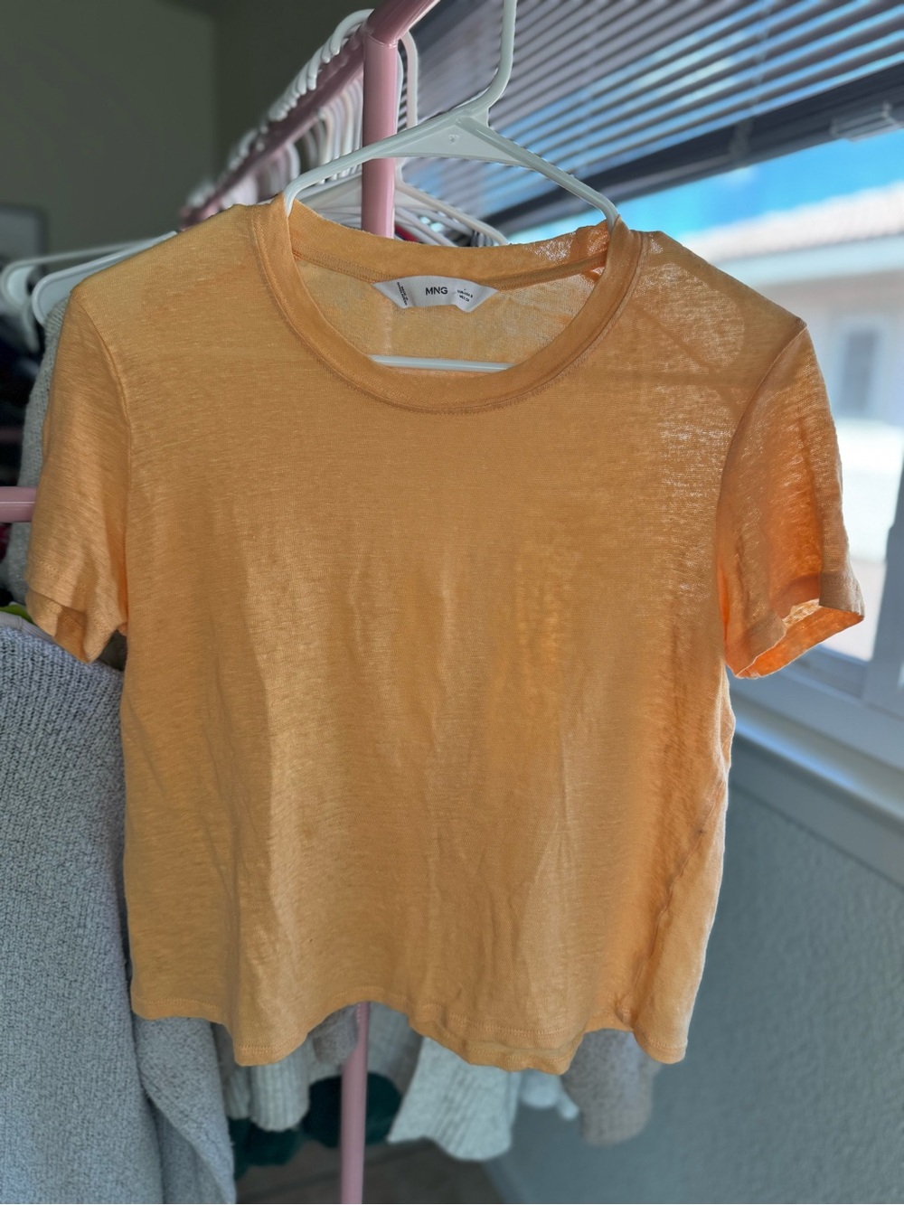 Mango Short-Sleeve Crewneck Tee